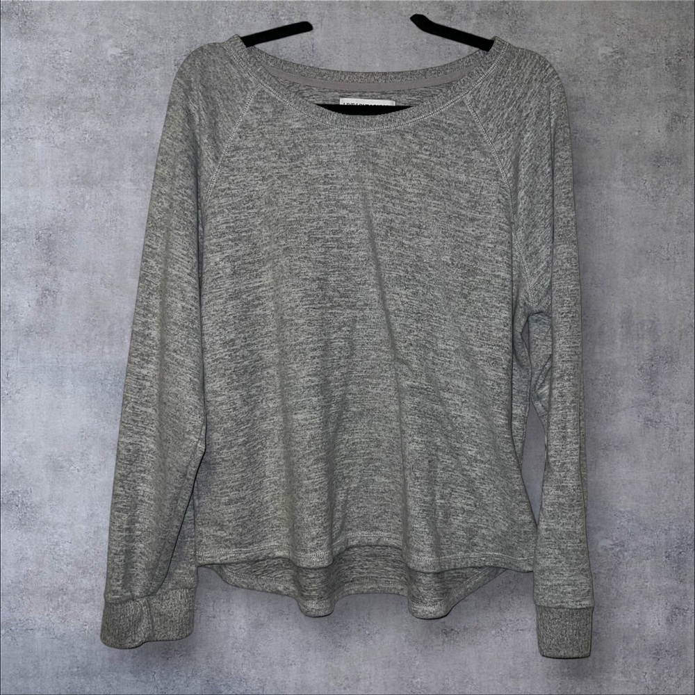 Karen Neuburger‎ Gray Relaxed Hoodie Sweatshirt